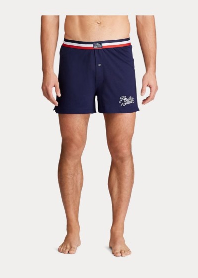 Polo Ralph Lauren Cotton-Modal Knit Boxershorts Herre Danmark (FZNPB9067)